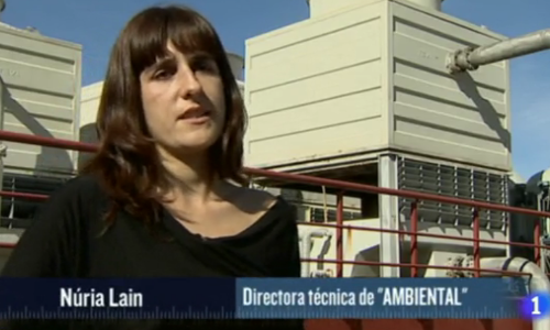 Núria Lain, Directora Técnica de AMBIENTAL HEALTH, en Informe Semanal