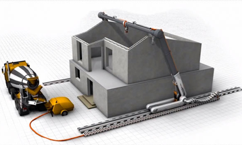 Construir edificios con impresoras 3D